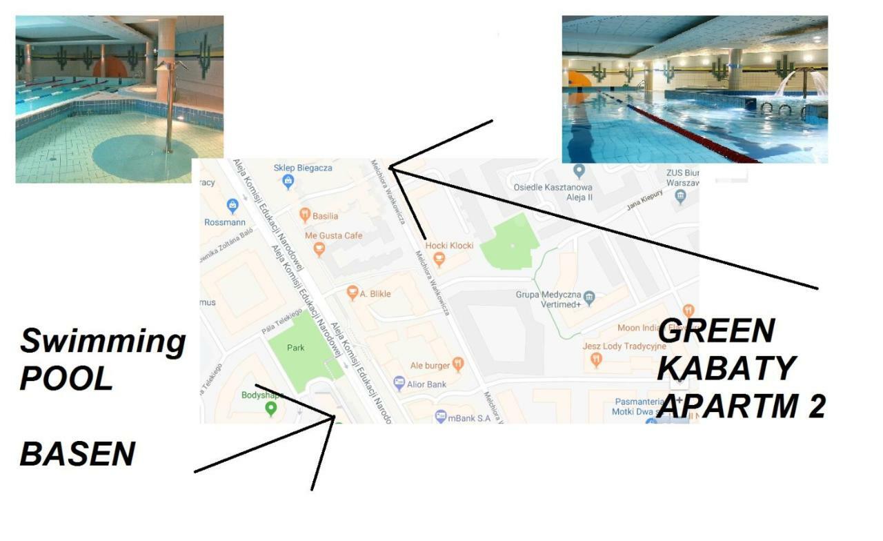 Green Kabaty Apartment 2 华沙 外观 照片